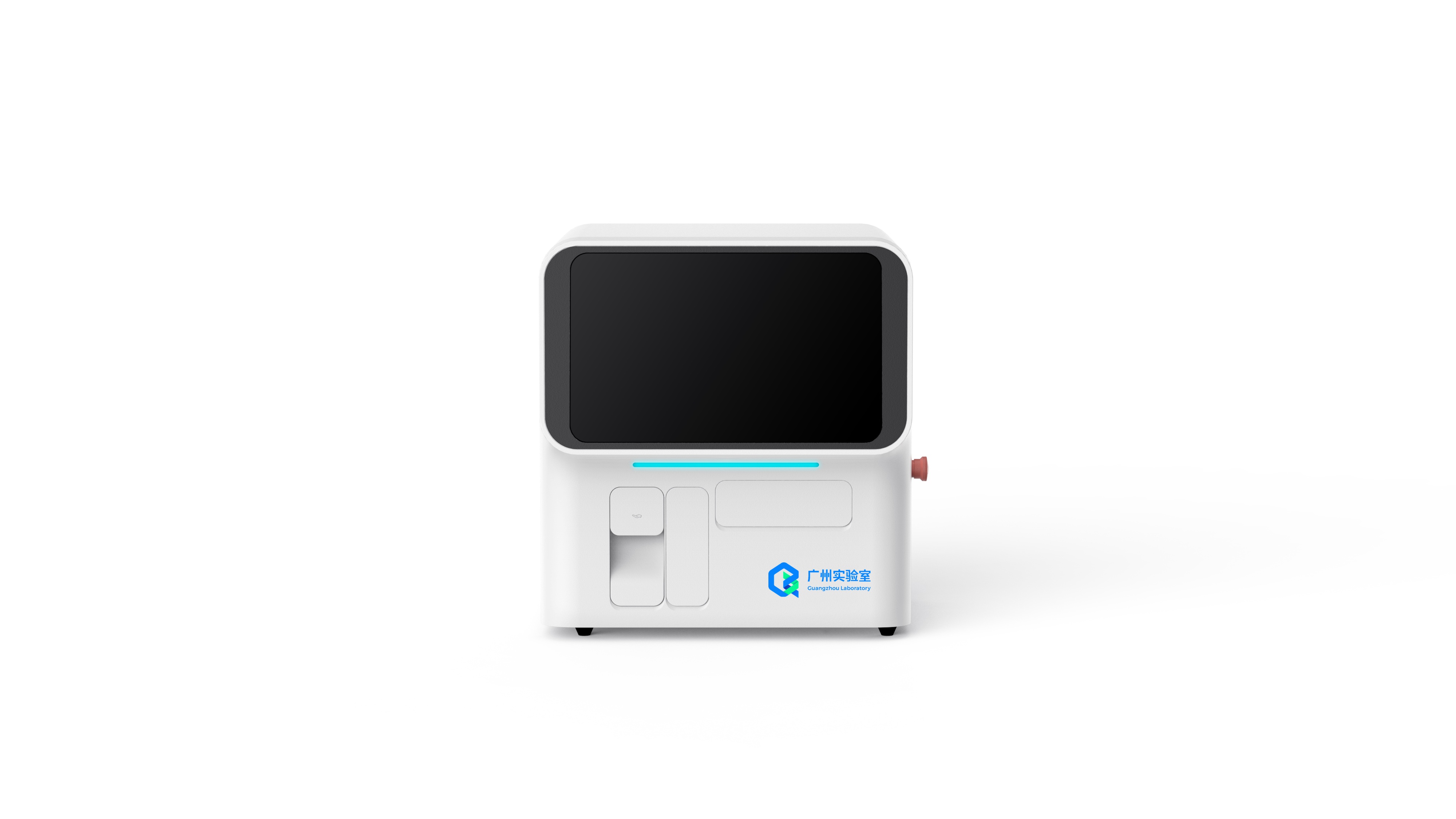 Front view of the automatic microfluidic exosome extraction device